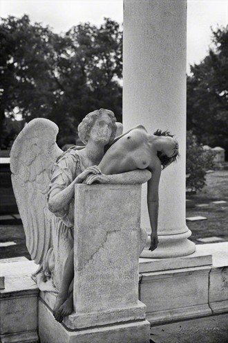 Melissa Cemetery Angel Artistic Nude Photo by Photographer BillySheahan