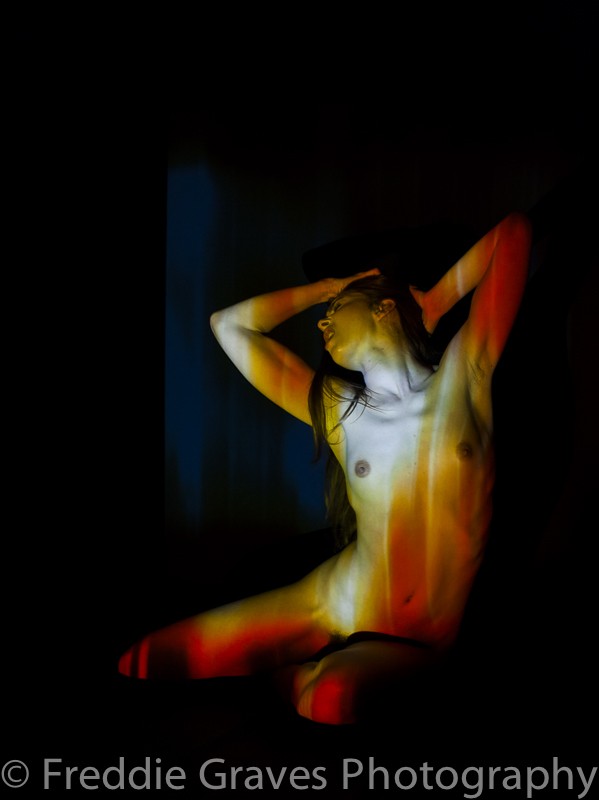 Melissa Projected 2 Artistic Nude Photo by Artist Freddie Graves