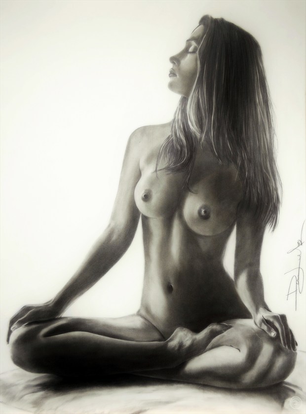 Melissa ll Artistic Nude Artwork by Artist DML ART