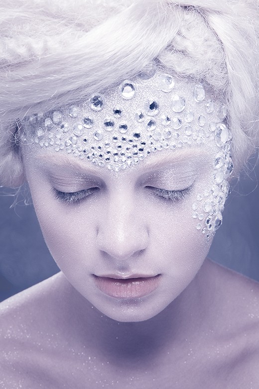 Melting Snow Princess Glamour Photo by Photographer BANGNMEDIA