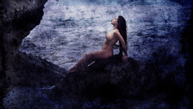 Mermaid Nature Photo by Model Katz Pajamaz