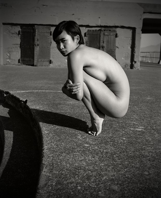 Miki Artistic Nude Artwork by Photographer Christopher Ryan