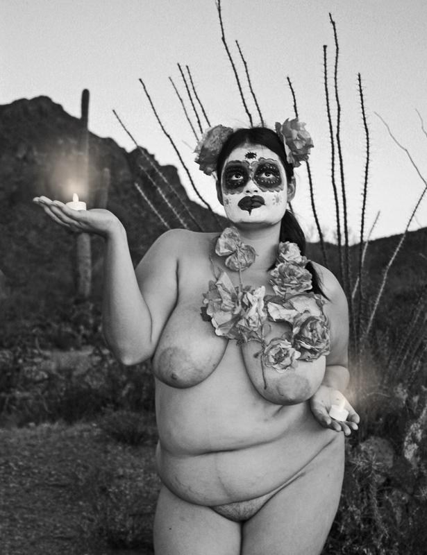Milagro Photos, Tucson AZ Artistic Nude Photo by Model Desert Rose 