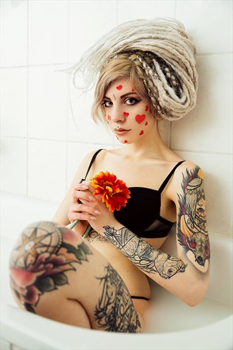 Milk Bath Tattoos Photo by Photographer Vice Virtue