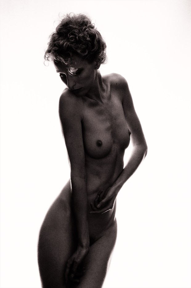 Mimesis %234: Bronze Artistic Nude Photo by Photographer Bruce M Walker