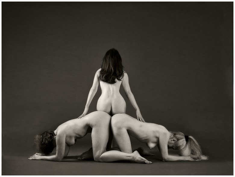 Mind the Gap Artistic Nude Artwork by Model Cheryl Jewelle
