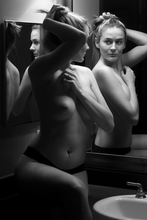 Mirror mirror on the wall Artistic Nude Photo by Photographer Soul seeks art