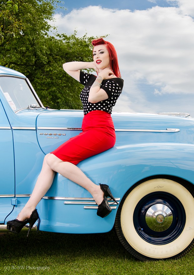Miss Jessica Holly Pinup Photo by Photographer JK SW