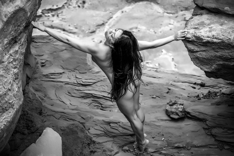 Moab Utah Artistic Nude Photo by Model April A McKay