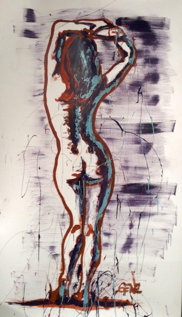 Modeling Artistic Nude Artwork by Artist artistGENE