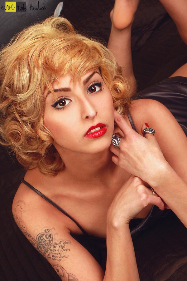 Modern Monroe Tattoos Photo by Model BeverlyZoey
