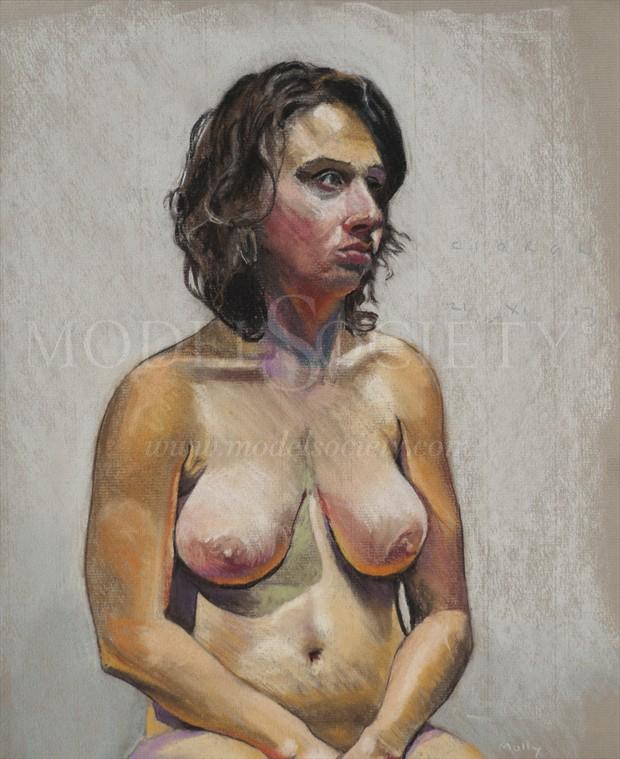 Molly Artistic Nude Artwork by Artist Ciaran Taylor
