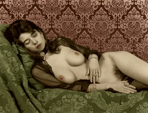 Momento Mori Portrait, I Artistic Nude Artwork by Photographer Michael J Berkowitz