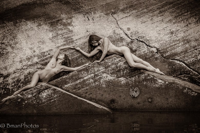 Monique & Sekaa Artistic Nude Photo by Photographer BmanPhotos