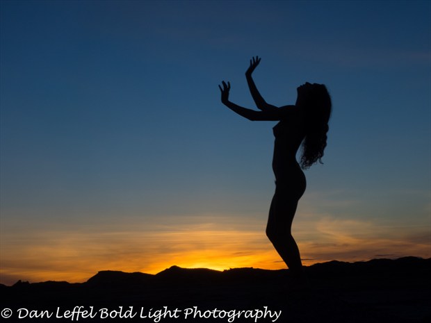 Monique at Sunset Artistic Nude Photo by Photographer Danlhsb