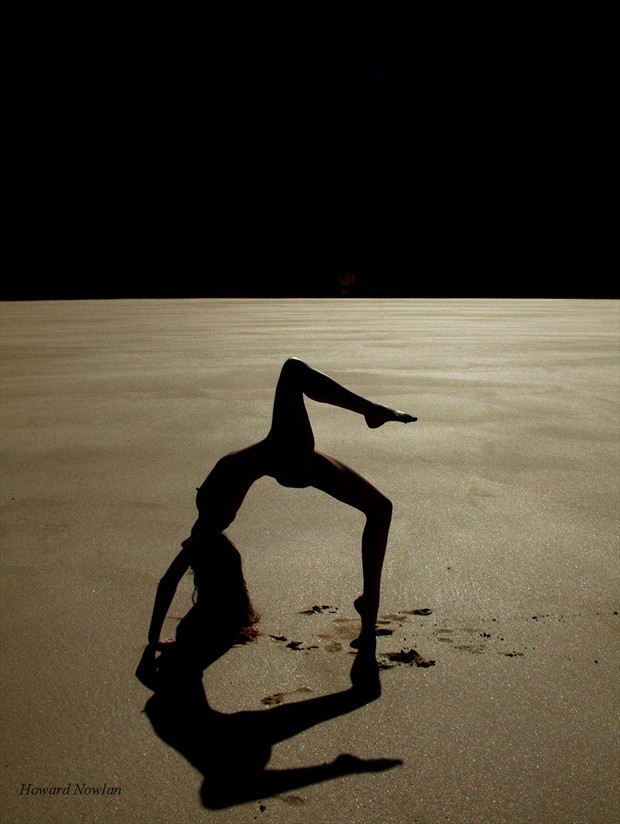 Moondance Artistic Nude Photo by Photographer Howard Nowlan
