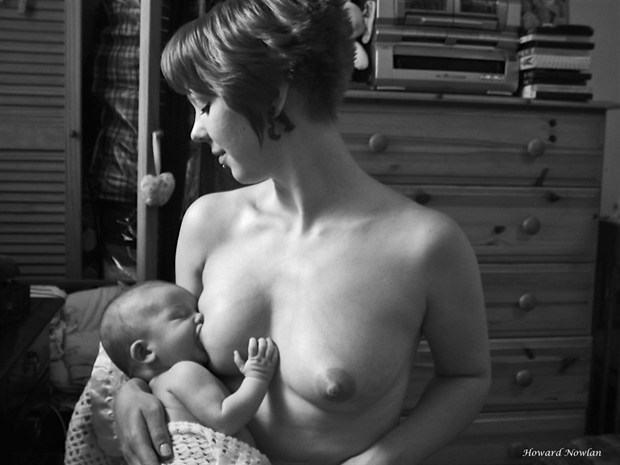 Motherhood Artistic Nude Photo by Photographer Howard Nowlan