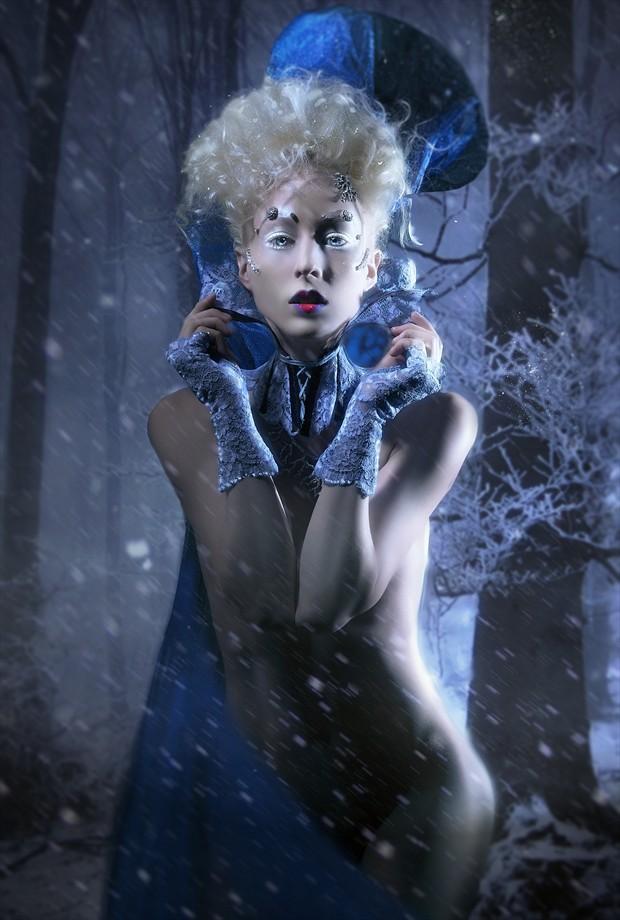 Mrs. Jack Frost Fantasy Artwork by Photographer gracefullywicked