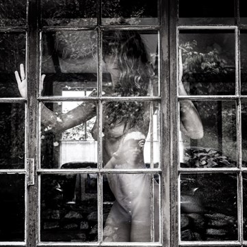 My Window Your Window Artistic Nude Photo by Model Lily Herne