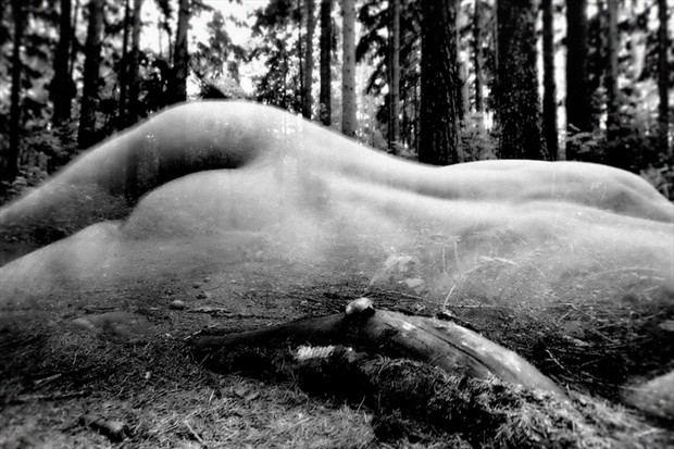 NUDE SELF PORTRAIT no 7 Artistic Nude Photo by Photographer Tribianni