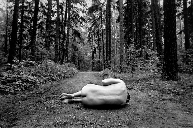 NUDE SELF PORTRAIT no 8 Artistic Nude Photo by Photographer Tribianni
