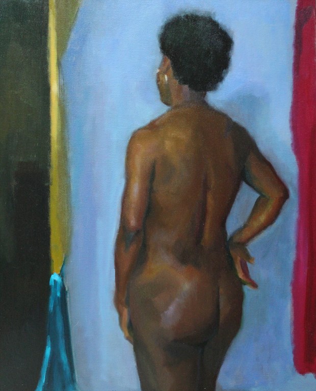 Nache (Study) Artistic Nude Artwork by Artist JFisher86
