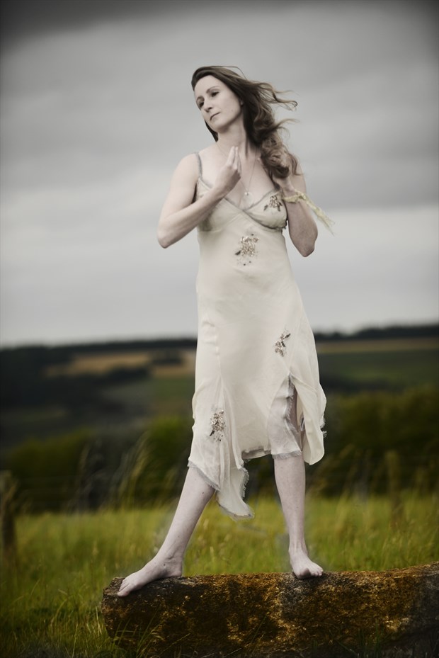 Naomi at the Standing Stones %231 Sensual Photo by Photographer Mark Bigelow
