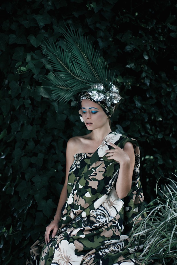 Nature Fashion Photo by Model Jessica de Virgilis