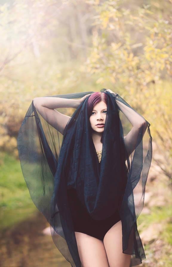 Nature Glamour Photo by Model Miss Robot