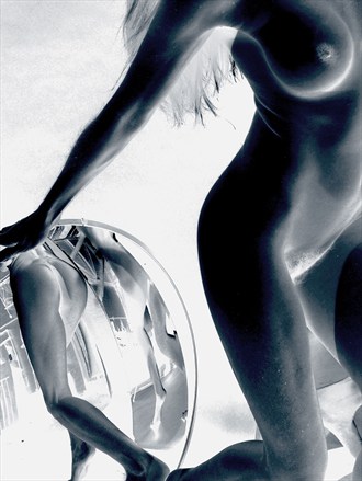 Negative Mirrors Artistic Nude Artwork by Photographer Frederic