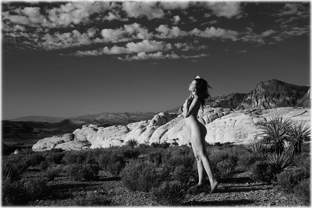 Nevada Skies Artistic Nude Photo by Photographer NielG