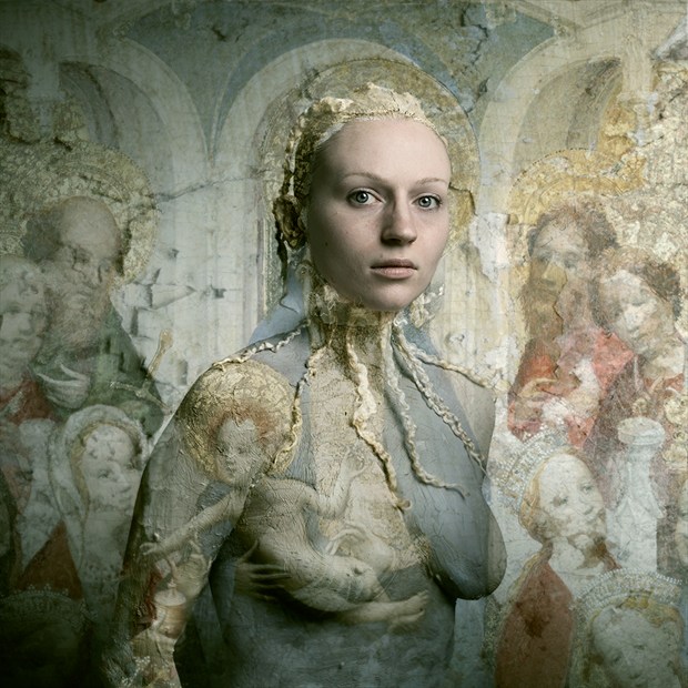 Nicole: After the Master of St. Veronica Artistic Nude Artwork by Photographer Bear Kirkpatrick