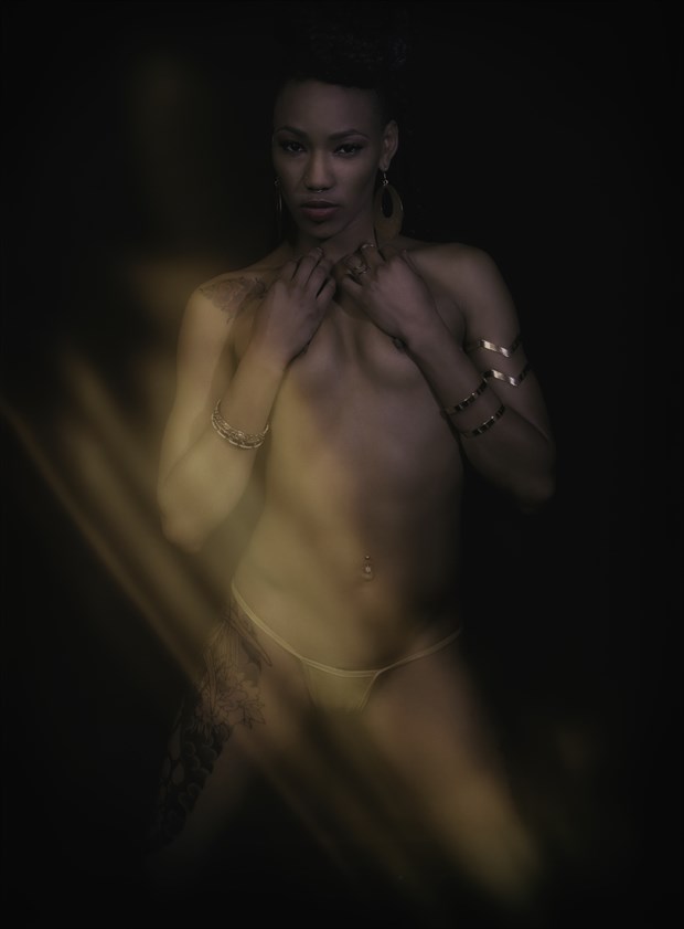 Nikki 2 Artistic Nude Photo by Photographer Ian Montgomery