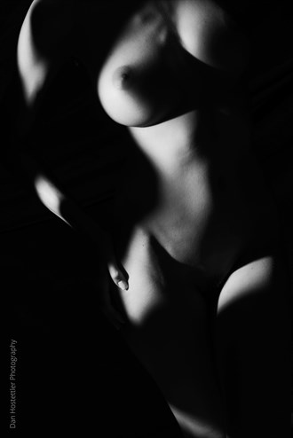 Nikola   Shadow Play Artistic Nude Photo by Photographer Dan Hostettler