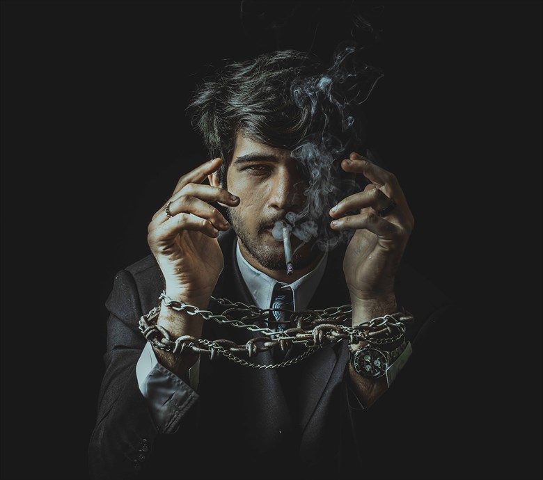 No Smoking Abstract Artwork by Photographer qaiser taqi