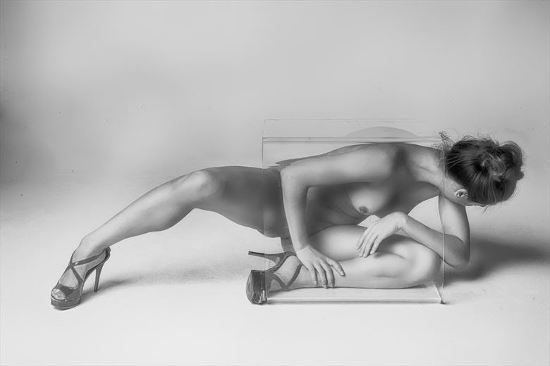 Nothing But Her Shoes Artistic Nude Photo by Photographer Philip Turner