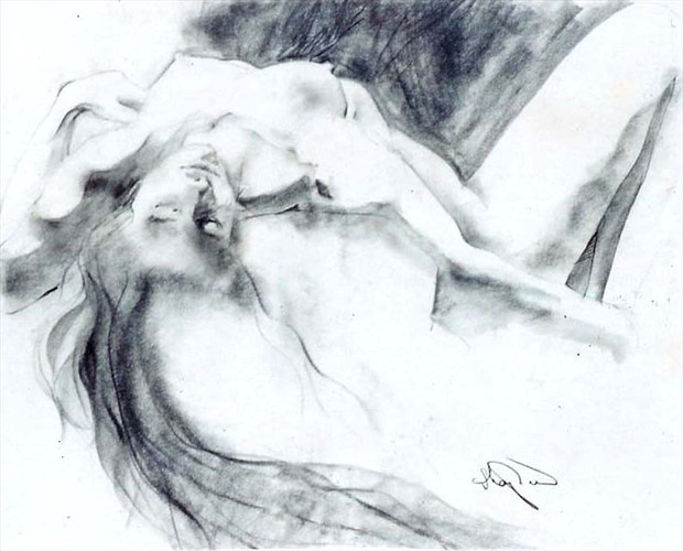 Nude 3 Artistic Nude Artwork by Artist Lee