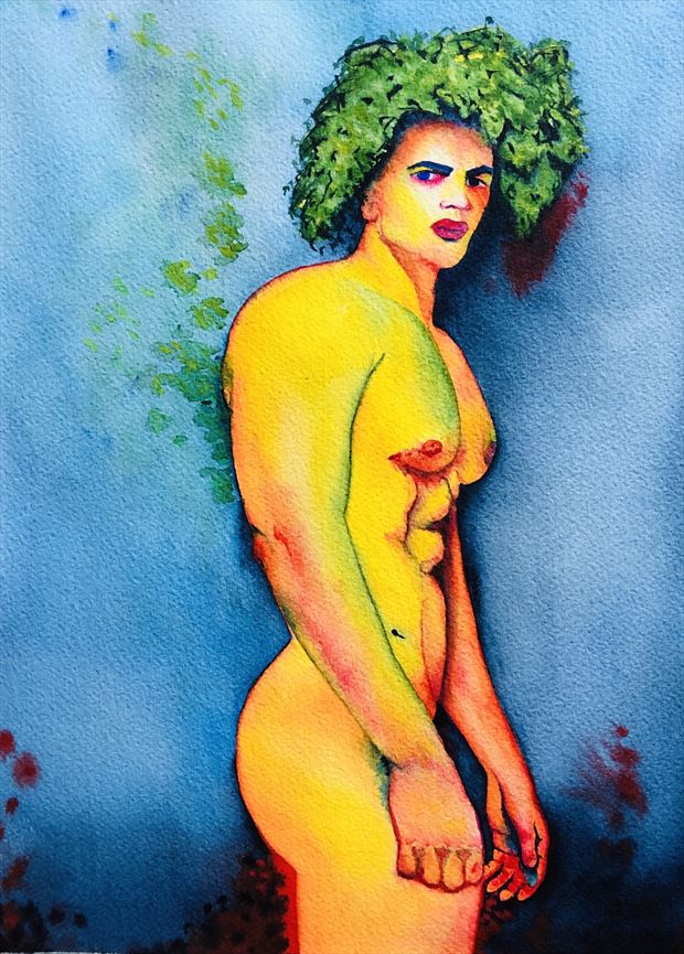 Nude No. 10 Artistic Nude Artwork by Artist jennchurch