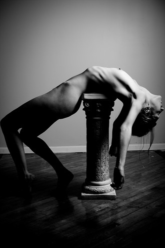Nude On A Pedestal Artistic Nude Photo by Photographer 3 Graces Photography