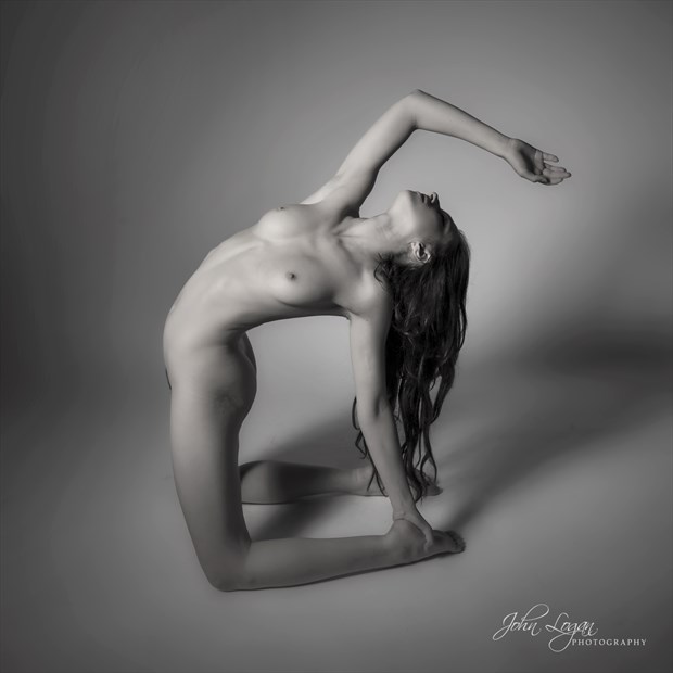 Nude Yoga Study 1 Artistic Nude Photo by Photographer John Logan