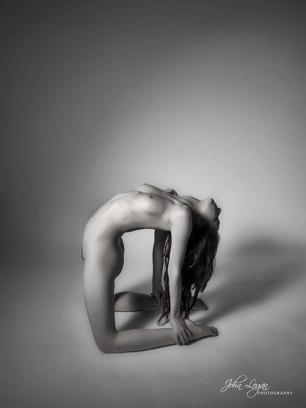 Nude Yoga Study Artistic Nude Photo by Photographer John Logan