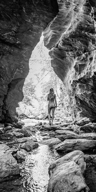 Nude in Cave Artistic Nude Photo by Photographer StephenJC