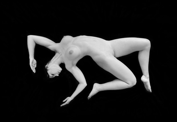 Nude on Black Artistic Nude Photo by Photographer RayRapkerg