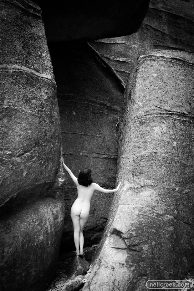 Nude vs Rocks 4 Artistic Nude Photo by Photographer Neil Creek
