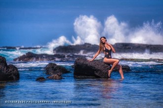 Ocean power Bikini Photo by Photographer Cyber Zeds