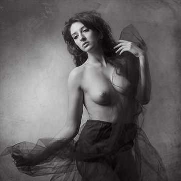 Of Strange and Gauzy Threads Artistic Nude Photo by Photographer Mick Waghorne