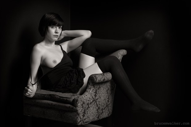 Off shoulder Erotic Photo by Model Dorrie Mack