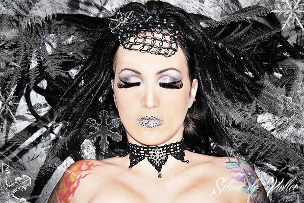 Official S MOON S NYE session 2011 12 Tattoos Photo by Model Selene de Viollet