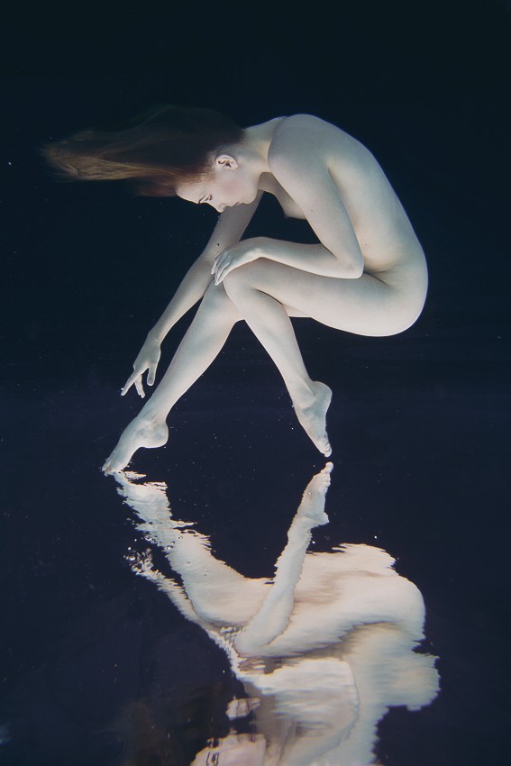 On the Surface Artistic Nude Photo by Model Sylph Sia