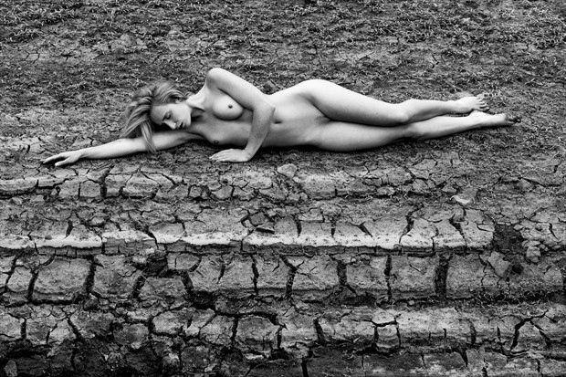 On the Tyre Tracks Artistic Nude Photo by Photographer eroticiques